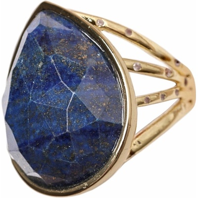 Nefertitis Lapis Lazuli broušený prsten NF55471