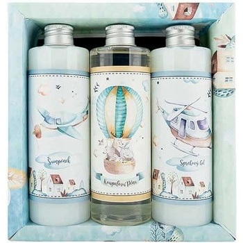 Bohemia Gifts pro kluky XL gel 250 ml + šampon 250 ml + pěna 250 ml dárková sada