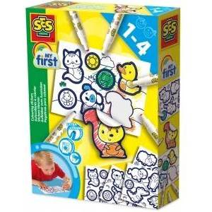 SES Creative My first stickers for coloring. 14475 44753