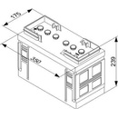 Bosch T3 12V 110Ah 850A 0 092 T30 730