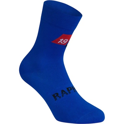 Rapha Cyklistické ponožky Pro Team Socks Regular Novantasei blue/black