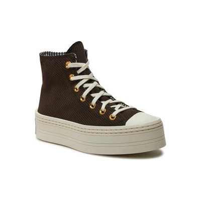 Converse Кецове Chuck Taylor All Star Modern Lift Platform Corduroy A07203C Кафяв (Chuck Taylor All Star Modern Lift Platform Corduroy A07203C)