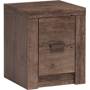 Bogdan Furniture Europe Нощно шкафче Indianapolis I-24, тъмна пепел