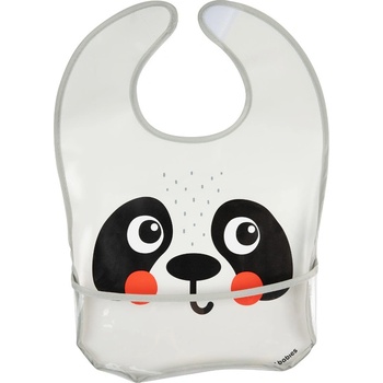 Canpol babies Непромокаем лигавник с джоб Canpol Babies - Hello Little, Бял (9/232_whi)