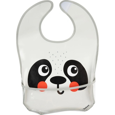 Canpol babies Непромокаем лигавник с джоб Canpol Babies - Hello Little, Бял (9/232_whi)