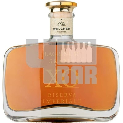 Walcher Grappa Lagrinum XO 40% 0,5 l (kazeta)