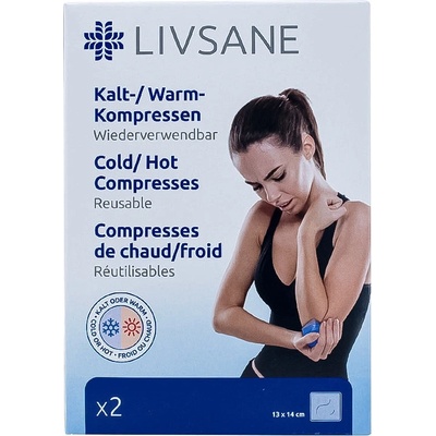 Livsane Studený Horúci zábal obklad 2 ks