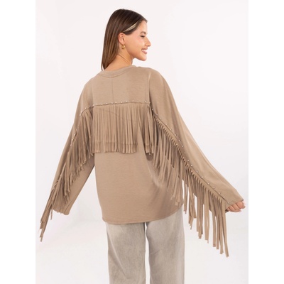 Blouse-IT-BZ-21695.10-dark beige