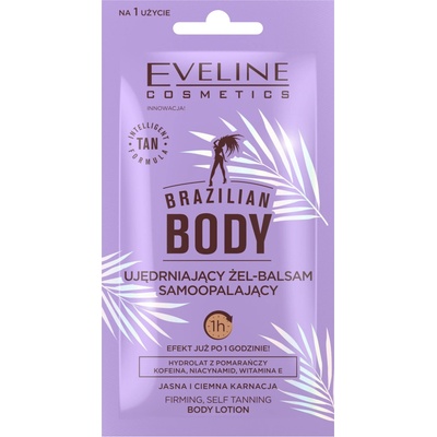 Eveline Cosmetics Brazilian Body telové bronzové balzam 12 ml