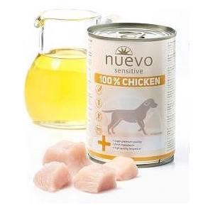 nuevo SENSITIVE Chicken - Хипоалергенна консерва за кучета с пилешко месо 400 г
