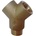 Rinaldi & pettinaroli - Италия R&p 6509 1/2" mff Тройник месинг (6509012012g)