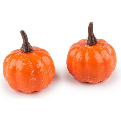 Umělé dýně, malé, 2 oranžová bez drátku