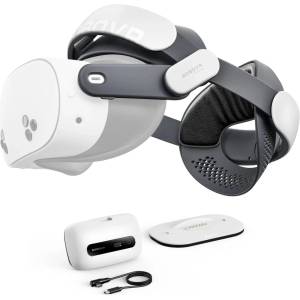 BoboVR M3 Pro+ лента за глава с батерия 6500 mAh за Meta Quest 3 / 3S (VVR.BOBOVR.HEADSTRAP.M3PRO.PLUS)