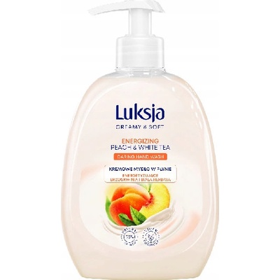Luksja tekuté mydlo Broskyňa/biely čaj 500 ml