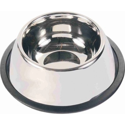 Trixie miska nerez s gumou KOKR 0,9 l 15 cm