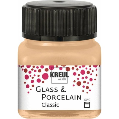 Kreul Classic Farba na sklo a porcelán Metallic Champagne 20 ml 1 ks