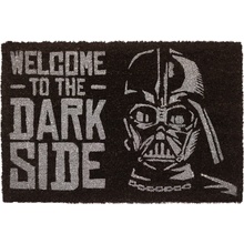 CurePink Star Wars Hvězdné války Welcome To The Dark Side 60 x 40 cm černá [FGE0004]