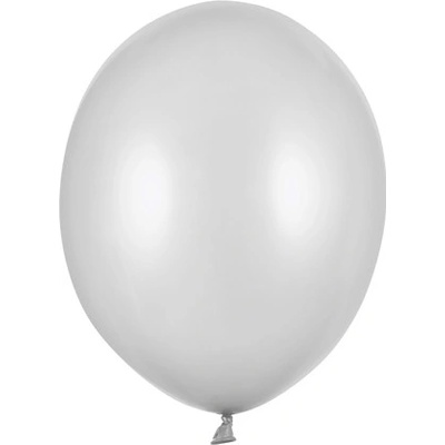 Balónek metalický STŘÍBRNÝ 23 cm