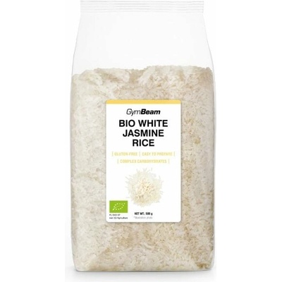 GymBeam Bio Jasmínová rýže bílá 0,5 kg
