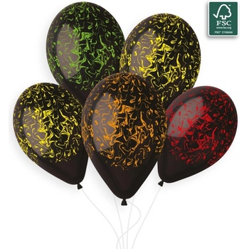 Image 1 of Gemar Балон - Мраморен неон 33 см