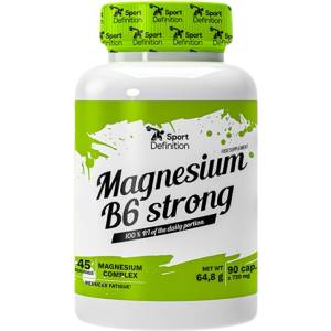 Sport Definition Magnesium + B6 Strong [90 капсули]