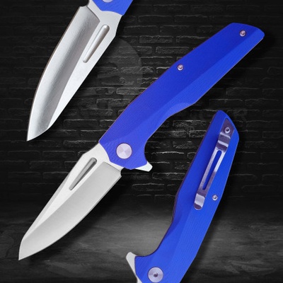 Dellinger Coyotte Flipper - VIOLET 8Cr14MoV