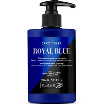 Black Professional Black Professional Crazy Toner Semi-permanent Hair Colour 300 ml полутрайна боя Royal Blue