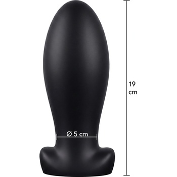 Hidden Desire Extreme Heavy Anal Stretcher Plug Black XL