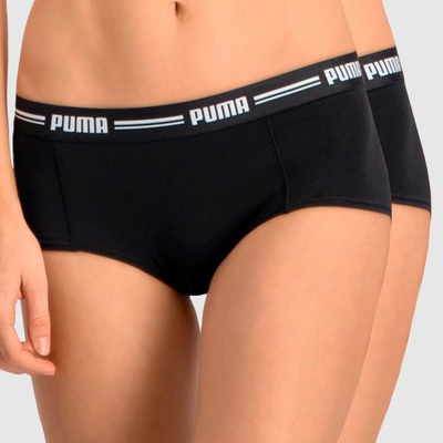 Puma WOMEN HIPSTER 2P PACK W čierne