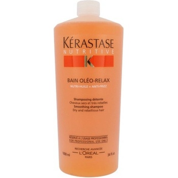 Kérastase Nutritive Bain Oleo Relax Shampoo Dry a Rebel Hair šampón pre suché jemné a neposlušné vlasy 1000 ml