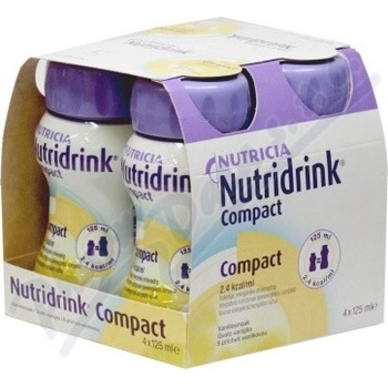 NUTRIDRINK COMPACT S PŘÍCHUTÍ VANILKOVOU POR SOL 4X125ML