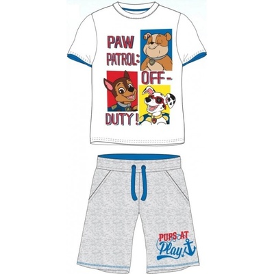 E plus M chlapčenská / detská letná súprava / komplet kraťasy + tričko Tlapková patrola Paw Patrol