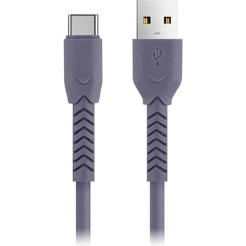 Maxlife Кабел MXUC-04 USB - USB-C, 1.0 m, 3A, лилав - Maxlife