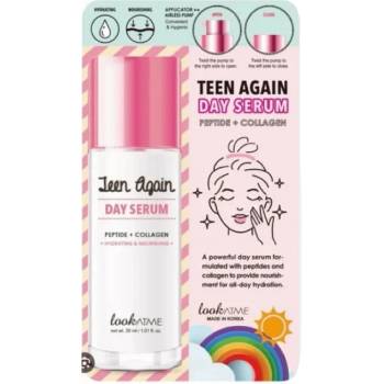 Look At Me Teen Again Дневен серум за лице с пептиди и колаген, 50 ml