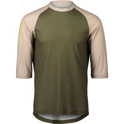 POC MTB Pure 3/4 Epidote Green/Light Sandstone Beige