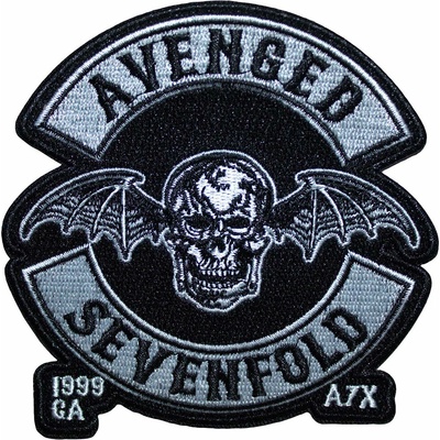 Nažehlovačka Avenged Sevenfold A7X - Deathbat Crest Cut-Out