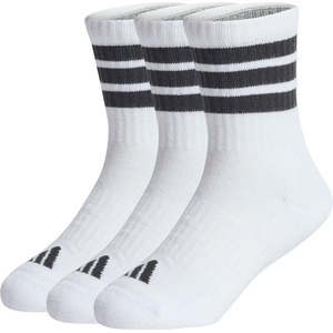 adidas Детски спортни чорапи adidas Kid's 3-Stripes Concept Crew 3-Pack Sports socks - White / Black / Black - размер 28-30 (EU) (207-1484-0514)