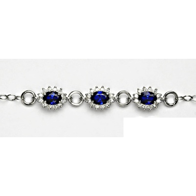 Čištín stříbrný Kate zirkony spinel 1480