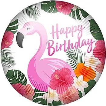 Image 1 of Procos Балон от фолио - Фламинго Честит Рожден Ден 46см