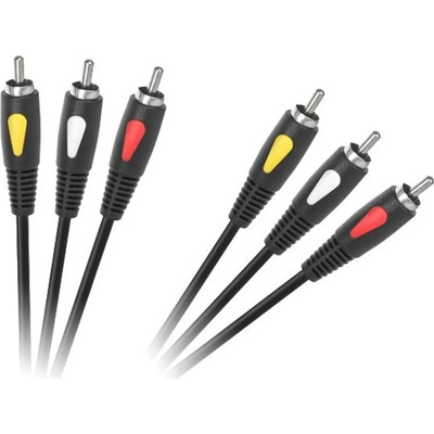 3RCA-3RCA 1,8m kábel Cabletech Eco-Line