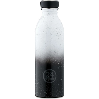 24Bottles fľaša na vodu Urban Bottle Basic 500 ml bielo čierna