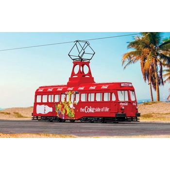 Corgi Single Decker Tram Coca Cola 1:76