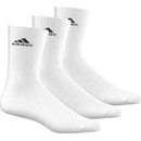 Pánske ponožky adidas Performance 3S PER CR HC 3P AA2297 WHITE/WHITE/WHITE