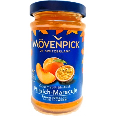 MÖVENPICK Fruchtaufstrich Pfirsich-Maracuja broskvový džem s maracujou 250 g