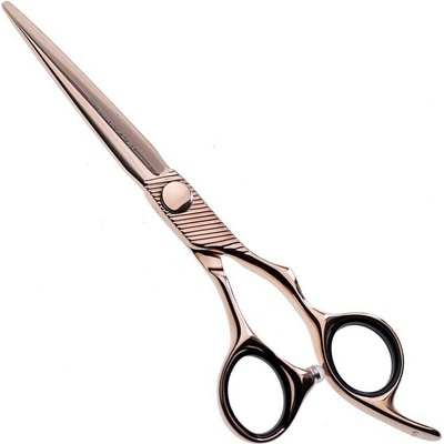 Mr. Mustache Kadeřnické nůžky Craft Rose Gold 5,5"