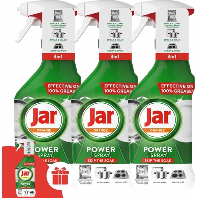 Jar 3v1 Power Spray Lemon 3 x 500 ml