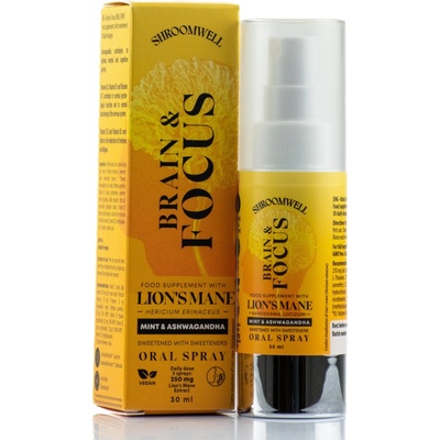 Shroomwell Mozog a sústredenie 30 ml