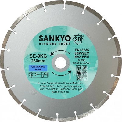 Sankyo diamantový kotúč 230 mm SE-9KG