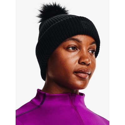 Under Armour Halftime Ribbed Pom FW22 black