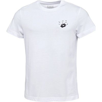 Lotto Logo Fly Tee biele čierne